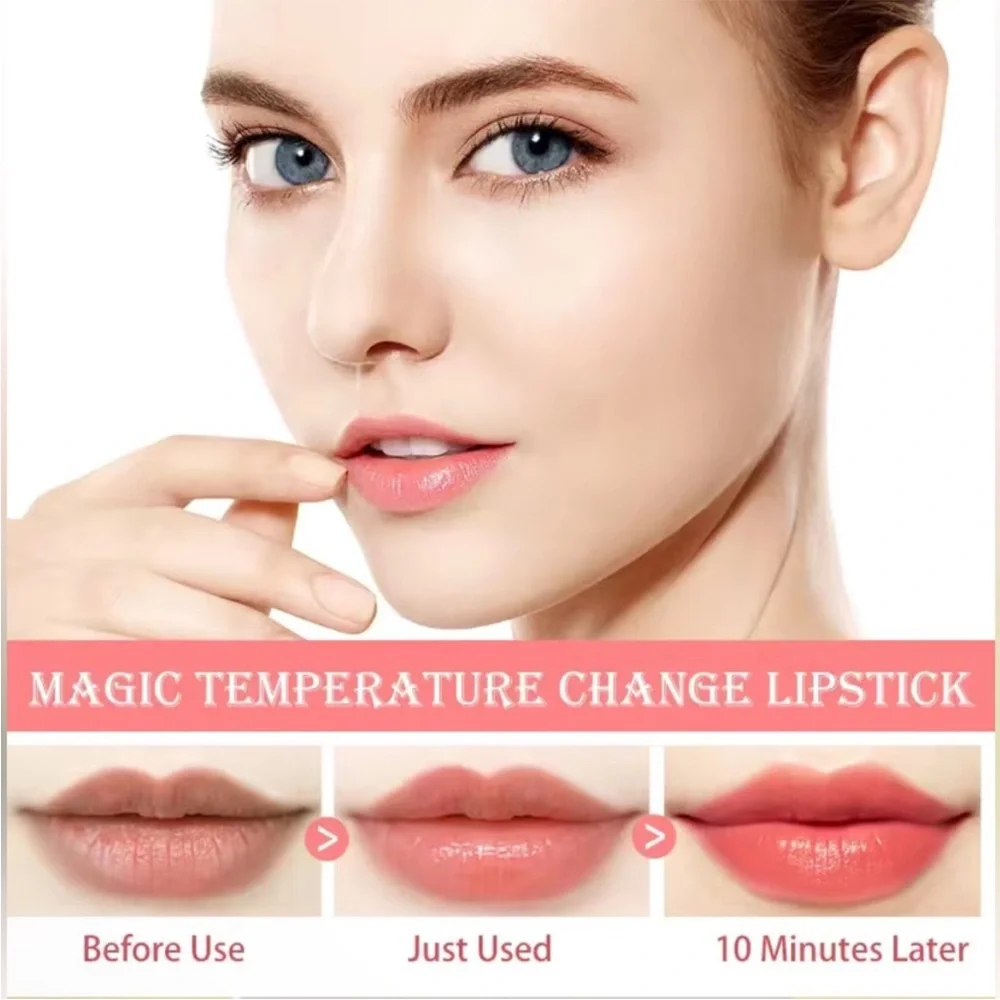 6 Floral Jelly Lipstick Set - Black Case
